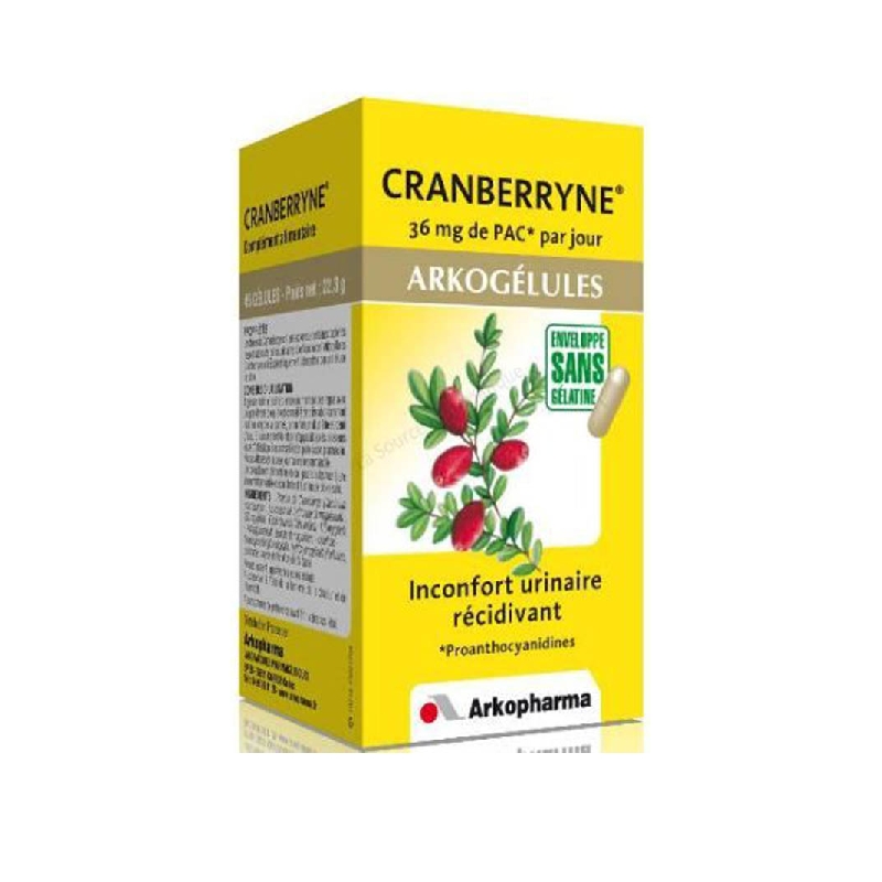 Achetez ARKOGELULES CRANBERRYNE GEL Flacon de 45