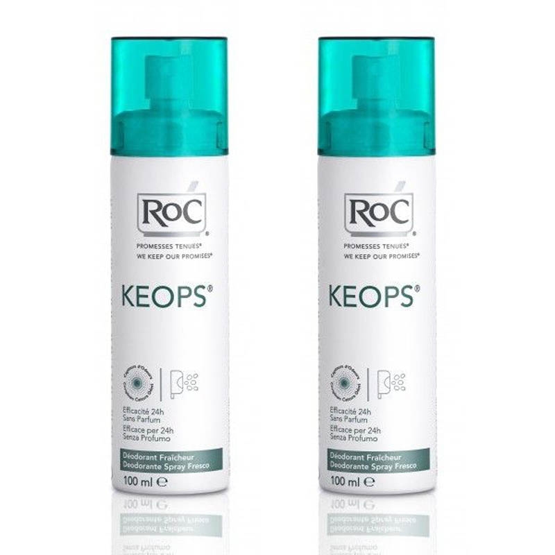 KEOPS DEODORANT FRAICHEUR 48H 2 Spray de 100ML