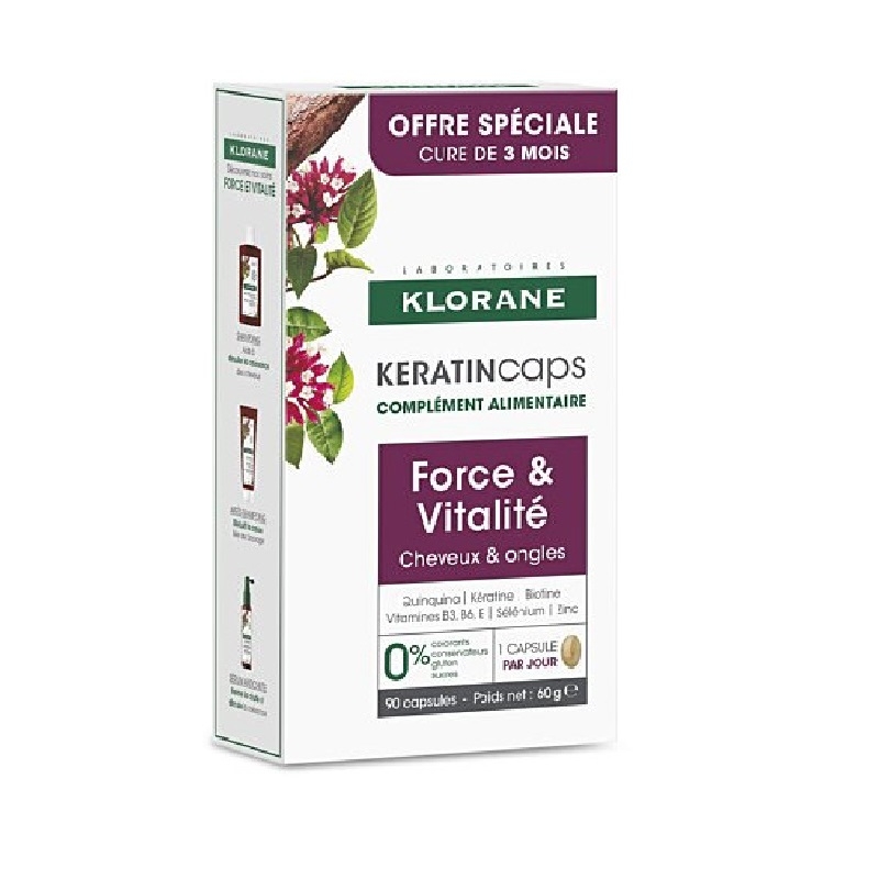 Achetez KERATINCAPS Capsule ECOPACK/90