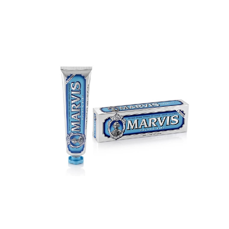 MARVIS BLEU Pâte dentifrice menthe aquatic Tube de 85ml