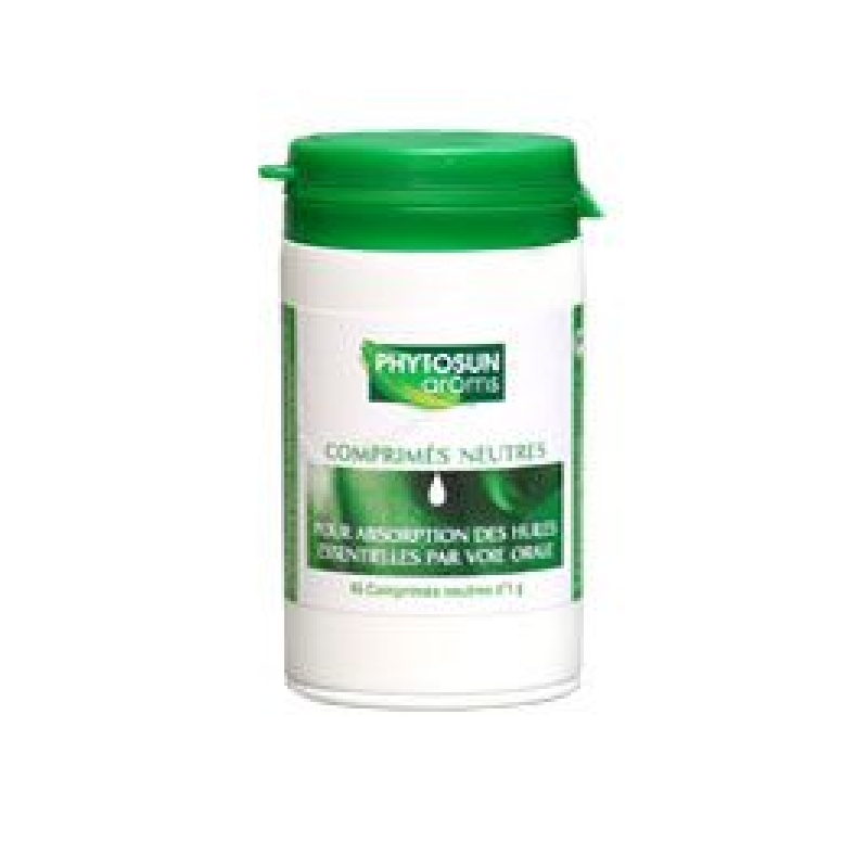 Achetez PHYTOSUN AROMS Comprimé neutre pour l'absorption des huiles essentielles Boîte de 45