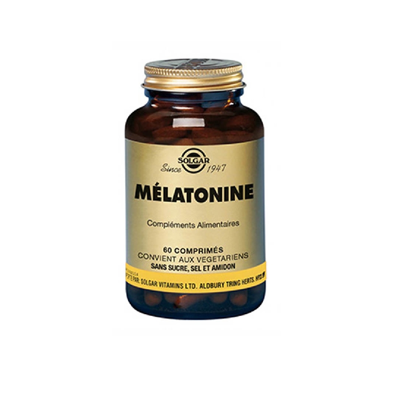 Achetez SOLGAR Mélatonine 2 mg Comprimé Pot de 60
