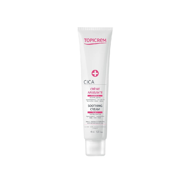 Achetez TOPICREM CICA+ Crème APAISANTE REPARATRICE Tube de 40ML